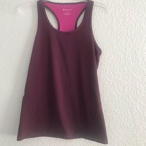 Fabletics racer back top.